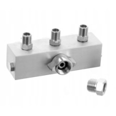 Ilmankaihtimet 3x 1/8 1x 1/4 Aerografia