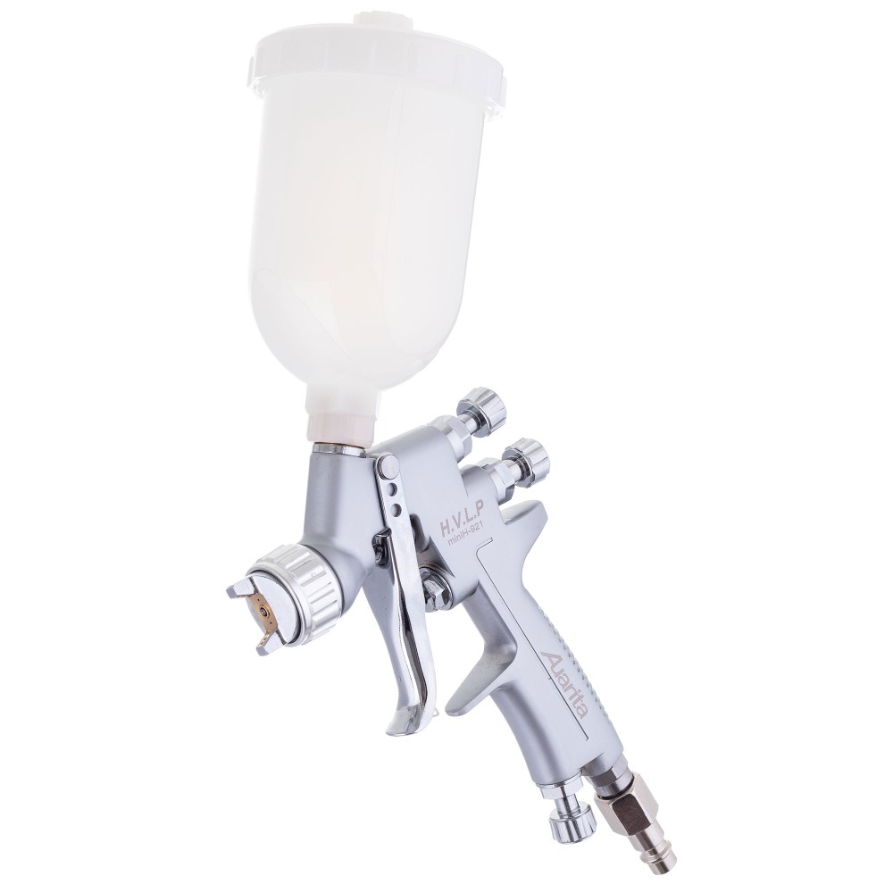 Arma de embalagem de pintura de 1,0mm de mini hvlp profissional 250ml