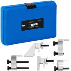 Set for assembling the disassembly of elastic strips for PSA and Ford engines