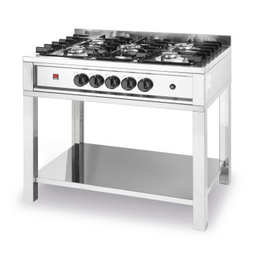 Cuisinière à gaz 5 brûleurs...