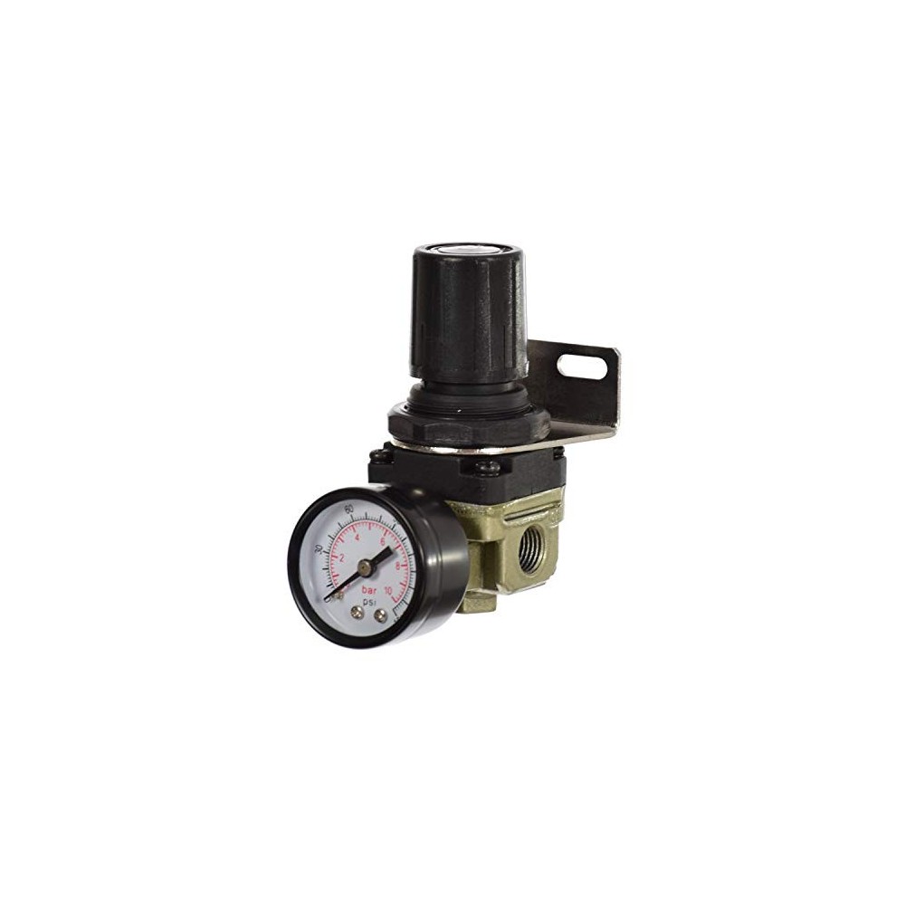 1/4 "redutor com manômetro - para compressor, regulador de pressão