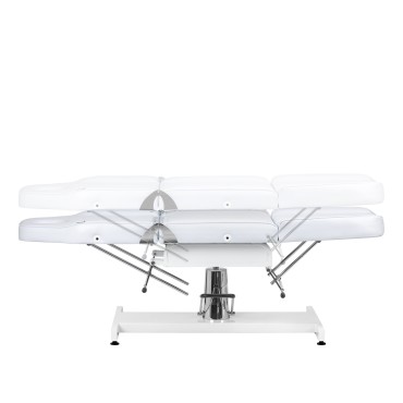 Fauteuil cosmétique hydraulique Sillon v2 210 blanc — vue latérale