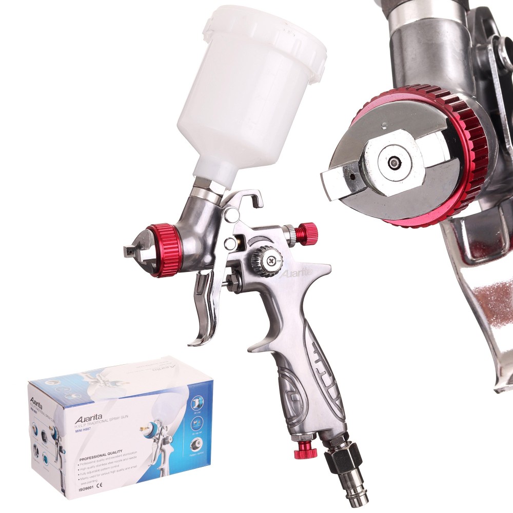 Mini Auarita H-887 Mina Mina 0,8mm HVLP Boquilla a 125ml