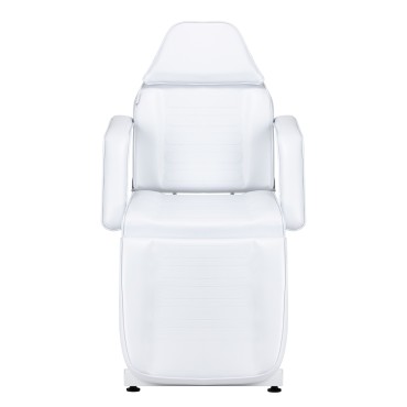 Sillon hydraulischer Kosmetikstuhl v2 210 weiß — Vorderansicht