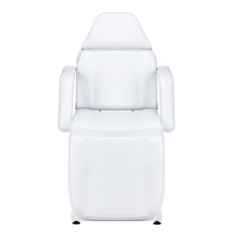 Sillon hidraulikus kozmetikai szék v2 210 fehér — elölnézet