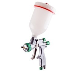 Pistolet de peinture HVLP II 1.3mm Buse pour la peinture auaarita 600ml 2 bars
