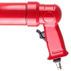 Metal pneumatisk pistol til silikone patron 310ml mas squeezer