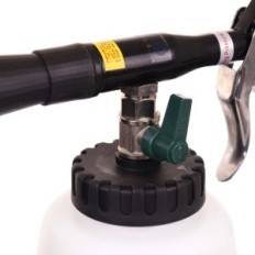 Waschen von Waffenauto Polsterung Metall rotierender Düse + 2 extern