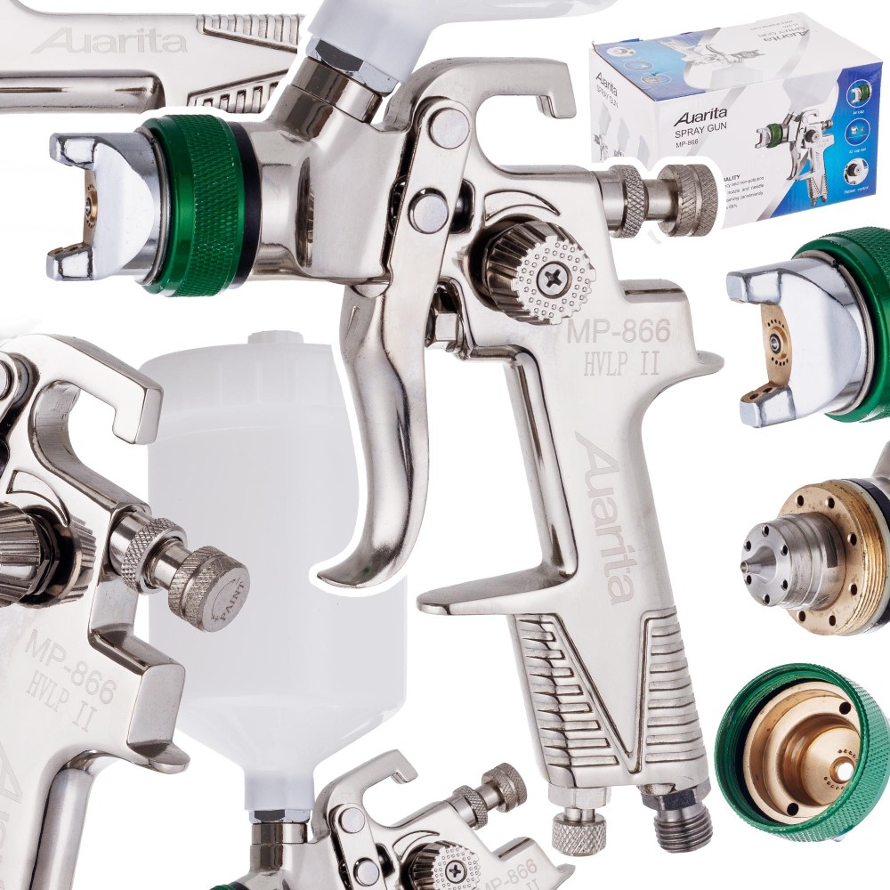 Pistool Pistool-nozzle 1.7mm HVLP II Painting Auarita 85-140L / min