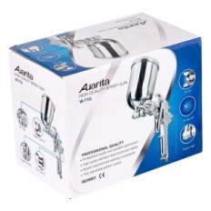 Pistola di vernice metallica W-71G AUARITA 1.3mm Serbatoio di inclinazione laterale