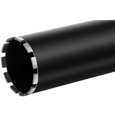 Crown Diamond Drill för Stenbetong G1 Längd 400 mm Wed. 127 mm