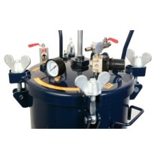 Tanque agregado de pintura 20 L com misturador e redutor de arma 1.8mm