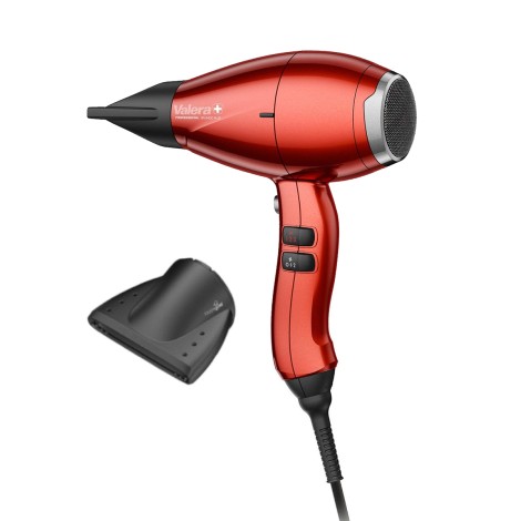 Sèche-cheveux VALERA 9400 IONIC PLUS rouge — vue latérale