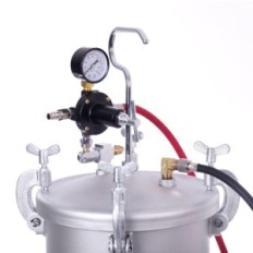 Painting aggregate paint pistol 1.8mm snakes pressure tank 10l