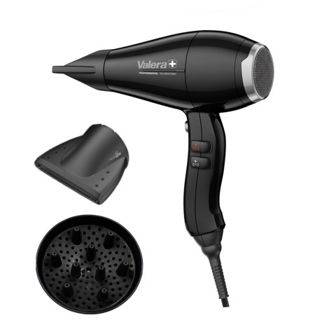 VALERA 8600 IONIC Rotocord Haartrockner Schwarz — zusammen gezeigt