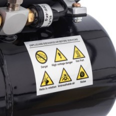 Aerograph-Kompressor mit einem 3L-Otyl-Otyl. As-186