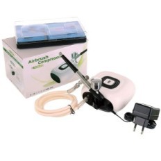Studio Airbrush Cosmetic Compressor 3-Grad-Aerograph 0,3mm
