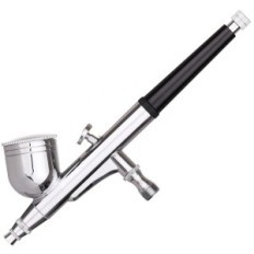 Studio Airbrush kosmetisk kompressor 3-graders aerografering 0,3 mm