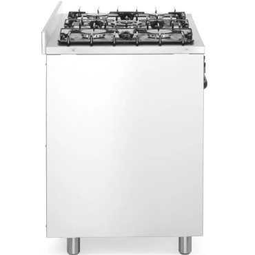 Cozinha a gás 5 queimadores com forno de convecção - Hendi 225707