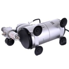 Little quiet modeling compressor for oil-free aerograph
