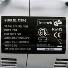 Petit compresseur de modélisation silencieux pour aérö sans huile