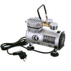 2in1 Aerographi kompressori vaakumpump vaakum -600 mMHg AS20W