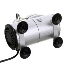 2in1 Aerographi kompressori vaakumpump vaakum -600 mMHg AS20W