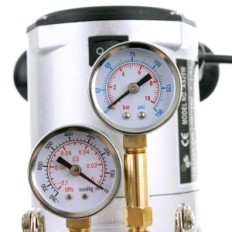 2in1 Aerograph-compressor vacuümpomp vacuüm -600mmHG as20w