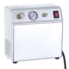 Männän Aerograf Compressor, jossa on pienennysmekometri