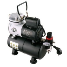 Aerograph compressor with a 3L AF-186 fan with a fan