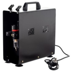 Compressore aerografo AS186A (Hao) nell'alloggiamento