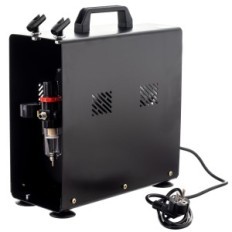 Compressore aerografo AS186A (Hao) nell'alloggiamento