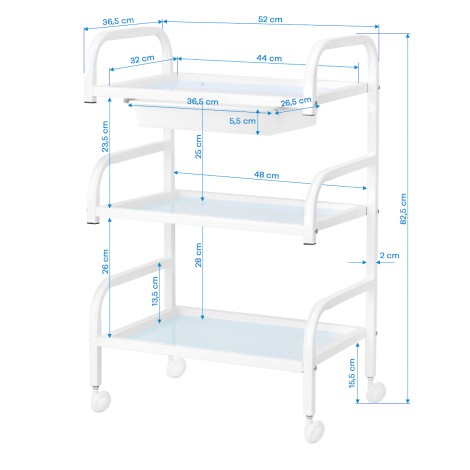 Table cosmétique Basic 121