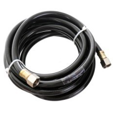 KOMPLET DWIE SZTUKI - węże 5m 3/8"+1/4" czarny+pomarańczowy do PT2,PT8