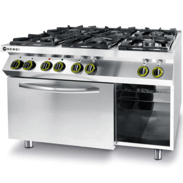 Cuisinière à gaz 6 brûleurs...