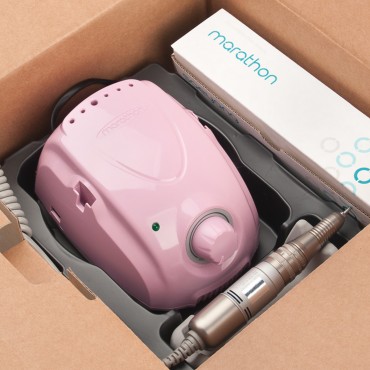 Saeyang Marathon 3 Champion Nagelborrmaskin Rosa med H200 — förpackning