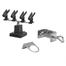 Stand Tripod Držák BD-15b Stanice pro 4 aerografy montážní šroub pro desku