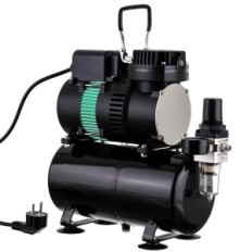 Aerografski kompresor 3L Fengda 2x ventilator ventilator