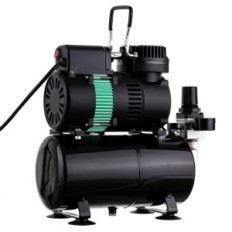 Aerograf Compressor 3L Fengda 2x tuuletin tuuletin