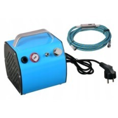 Silent Aerograph Compressor Reduktor Manometer Slang Filter Tank 0.3L