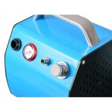 Silent Aerograph Compressor Reduktor Manometer Slang Filter Tank 0.3L