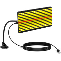 PDR reflexive lamp for detecting dents in the car body