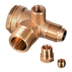 Tarkista venttiili kompressorin kompressorin 1/2 "x 3/8" vastus 20 bar