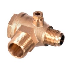 Compressor Compressor Reclame-klep 3/4 "x 1/2" extern vitonrubber