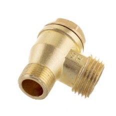 Kontrolleventil til kompressor Kompressor 1/2 "x 3/8" x M10x1.0 til trykafbryder