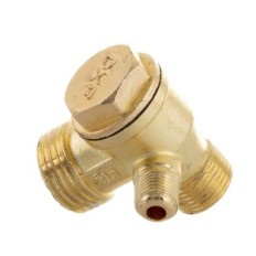 Revisa la válvula para el compresor del compresor 1/2 "x 3/8" x M10x1.0 para el interruptor de presión