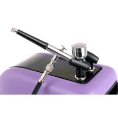 Compresor de modelado silencioso HS-386 Filtro de ventilador automático de AUTOMÁTICO AEROGRAFARIO 0.3mm