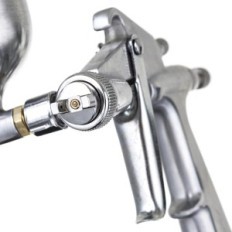 Auarita Metal Mini Pistolet Picnic Buse de pistolet 1.0mm Tasse inclinable 125mm