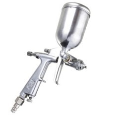 Auarita Metal Mini Pistolet Picnic Buse de pistolet 1.0mm Tasse inclinable 125mm