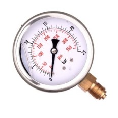 PG120025 Merilnik 0-22Bar glicer.63mm 1/4 "Spodnja navoja